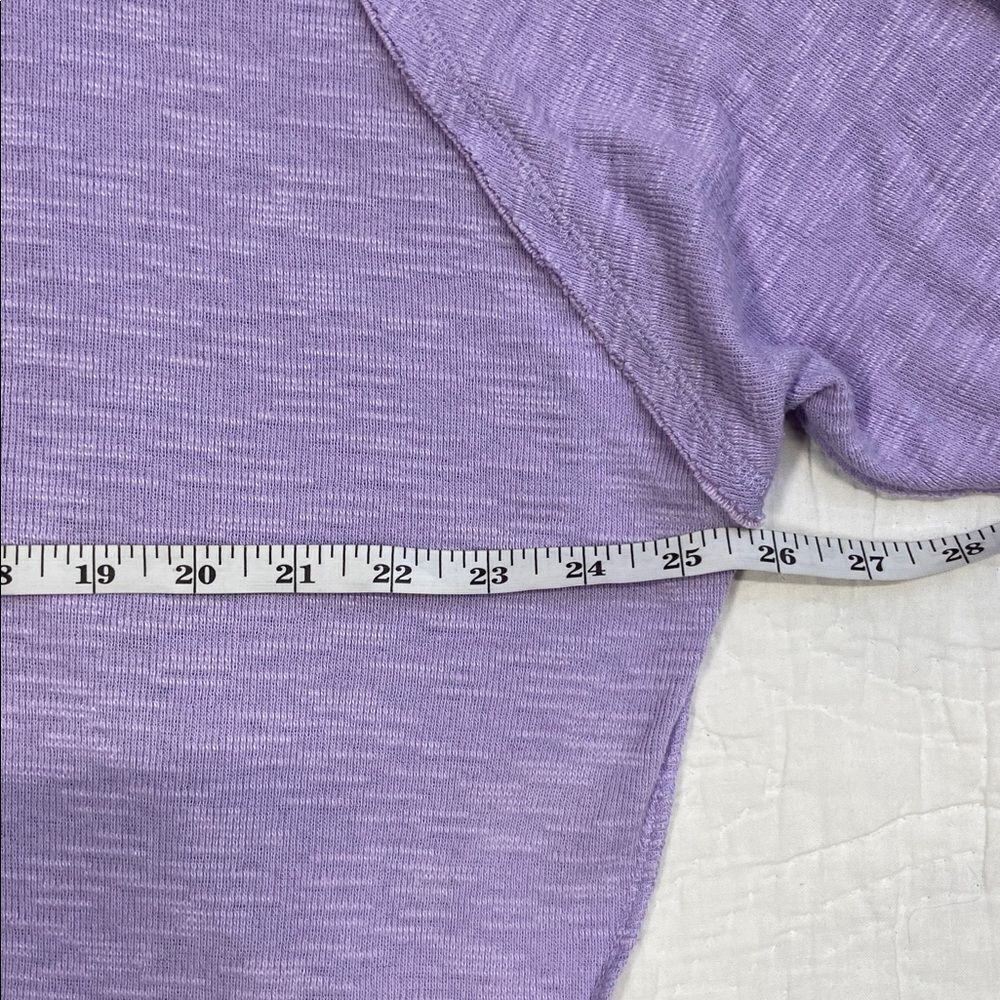 We The Free Lavender Knit Top size medium - Picture 6 of 7